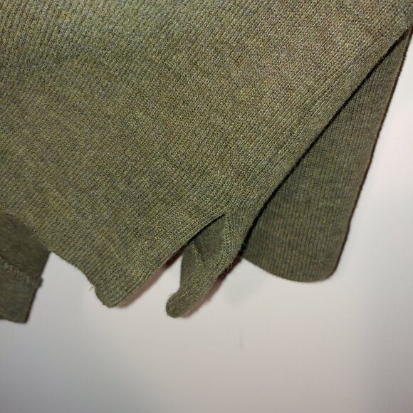 Polo Ralph Lauren 1/4 Zip Long Sleeves Mockneck Pullover Sweater Sz M Green - Picture 7 of 9